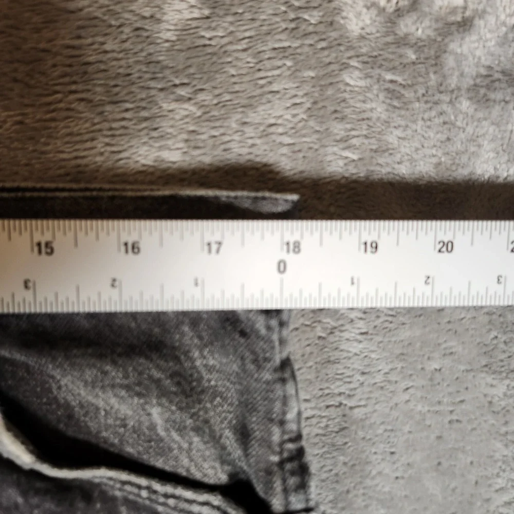 Vintage Rustler Jeans Men's 36X31 (Tag 38x32) Black Distressed Grunge‎ 87655BK